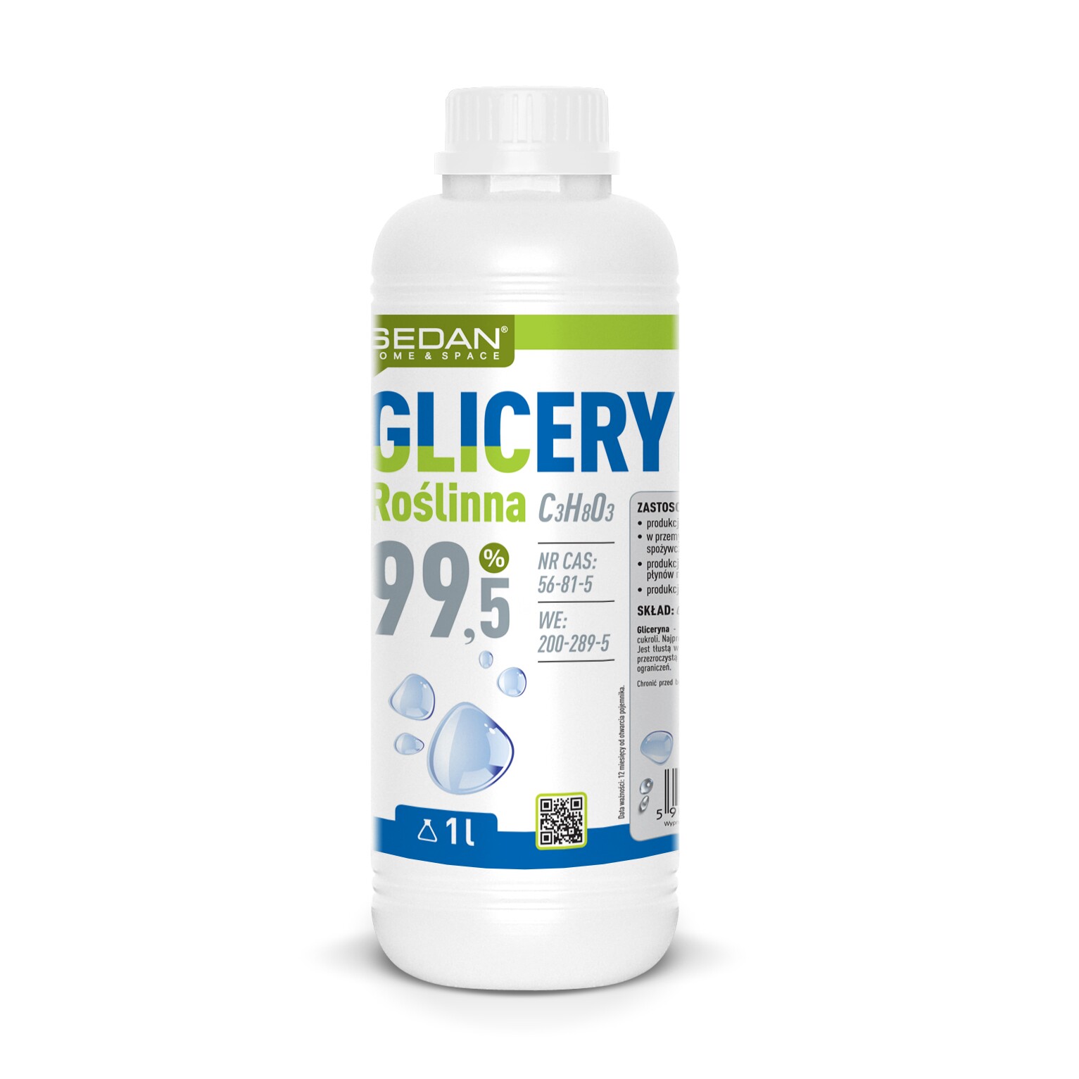 Gliceryna roślinna farmaceutyczna 99,5% - obrazek 1