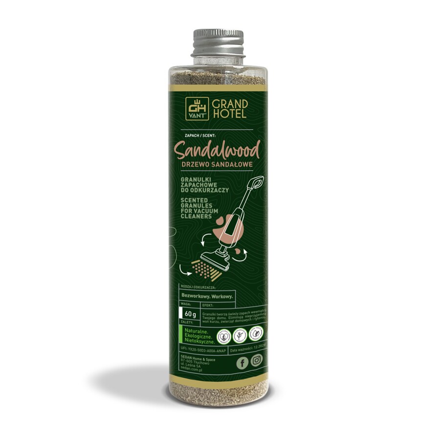 Granulki zapachowe do odkurzacza Grand Hotel 60g - obrazek 1