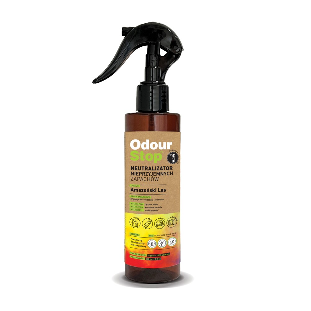 Neutralizator nieprzyjemnych zapachów ODOURSTOP Spray 200ml - obrazek 1