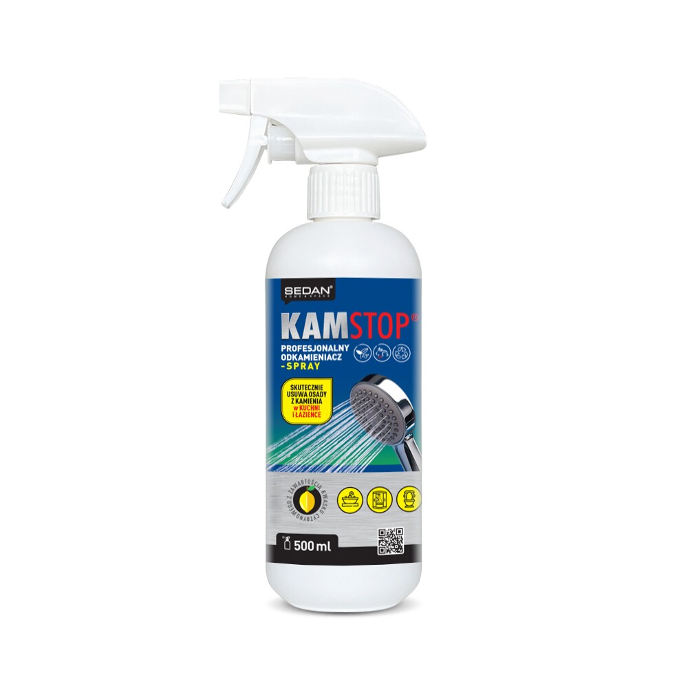 KAMSTOP Odkamieniacz w sprayu 500ml - obrazek 1