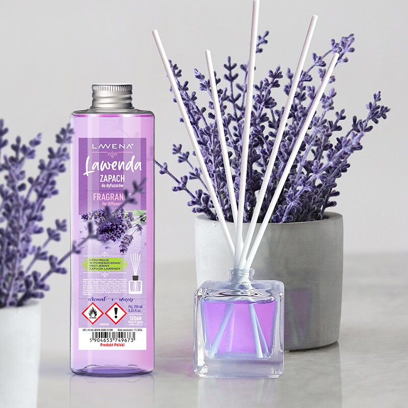 Lawendowe perfumy do wnętrz LAVENA - zapas do dyfuzora