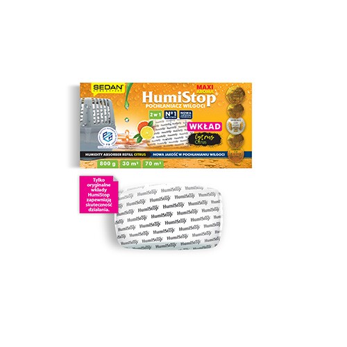 HumiStop MAXI AROMA wkłady do pochłaniacza wilgoci